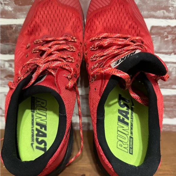 Nike Mens Sz 11.5 Air Zoom Terra Kiger 3 RED/ORANGE Running Shoes Nike Mens Sz 11.5 Air Zoom Terra Kiger 3 RED/ORANGE Running  main image 2